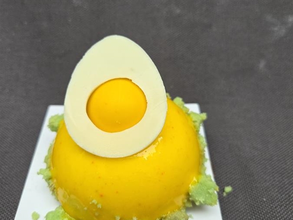 Witte chocolade passievrucht